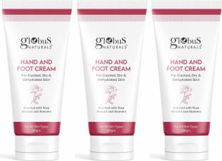 Globus Naturals Nourishing Hand & Foot Cream, For Dry & Rough Skin