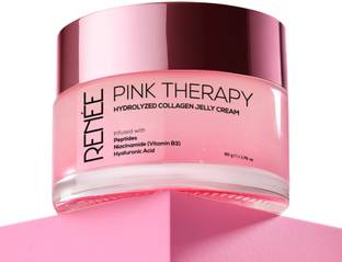 Renee Pink Therapy Hydrolyzed Collagen Overnight Sleeping Jelly Mask, Plumps Skin