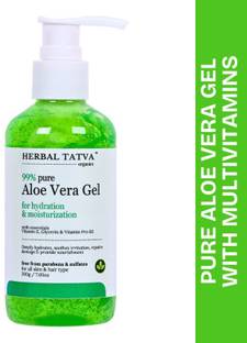 Herbal Tatva Aloe Vera Gel for Face, Skin, Hair with Multivitamins