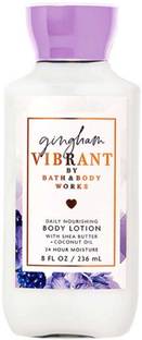 BATH & BODY WORKS gingham vibrant lotion