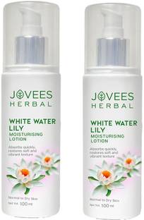 JOVEES White Water Lily Moisturizing Lotion Pack of 2