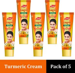 VETONI Women natural Turmeric cream - for Acne, Blemished Skin Shield(pack of 5) 150 g