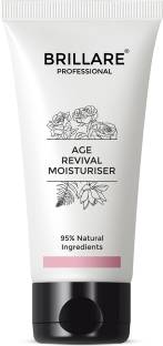 BRILLARE Age Revival Moisturizer for Ageing Skin,50 gms, Lift your Wrinkles & Regain the lost suppleness,100% Vegan, Natural, Paraben-Free