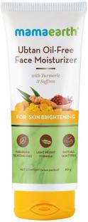 Mamaearth Ubtan Oil-Free Face Moisturizer with Turmeric & Saffron for Skin Brightening