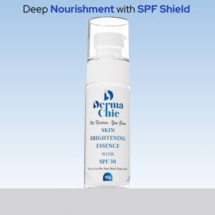 DermaChic SPF 30 Brightening Cream | 10% Vitamin C & 10% Niacinamide