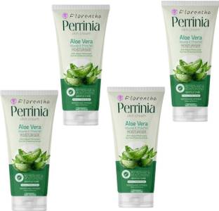 FLORENTHA PERRINIA ALOEVERA MOISTURISER CREAM FOR SOFT & SMOOTH SKIN PACK OF 50g x 4
