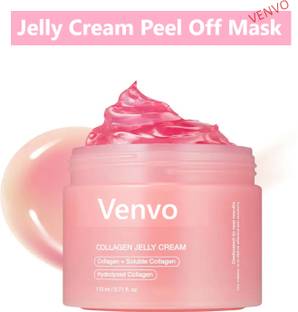 venvo Collagen Peel Off Jar Mask | Korean Bright Beauty Formula
