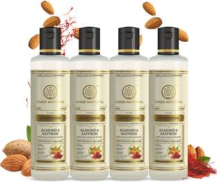 KHADI NATURAL Organic Almond & Saffron Moisturizer-SLS & Paraben Free