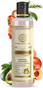 KHADI NATURAL Peach Avocado Moisturiser (Sls & Paraben) Free for Regenerates Dry Skin