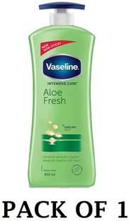 Vaseline ALOE FRESH INTENSIVE CARE {BODY LOTION} 400ML PACK-1