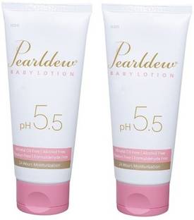 Pearldew Baby Lotion 100 ml | Aloe, Coco Butter, Grape Seed Oil, Almond Oil