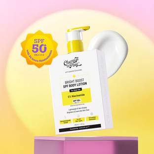Chemist at Play Bright Boost SPF Body Lotion with 5% Niacinamide & SPF 50+ PA++++