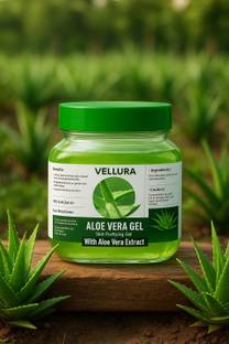 VELLURA Eco-Friendly Aloe Gel for Skincare & Haircare