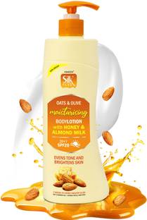 Nimson Silkplus Oats & Olive Body Lotion With Oats, Almond, Honey For Dry & Rough Skin