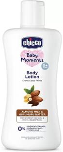 Chicco Baby moments body lotion almond milk murmuru butter 200ml