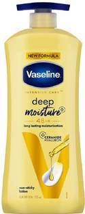 Vaseline Deep Moisture Body Lotion | For Cushion Soft Skin| With Ceramides Hyaluron