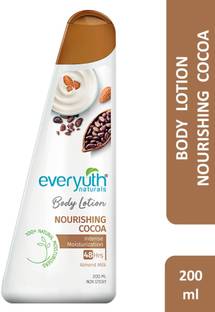 Everyuth Naturals Body Lotion Nourishing Cocoa| 48 hr Moisturization|Long-lasting|Quick Absorbing