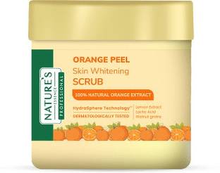 Nature's Essence Professional Orange Peel Skin Whitening Scrub | Hydrasphere Technology