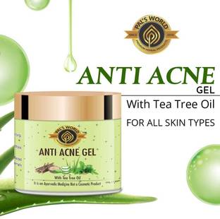 Pal's World Anti Acne Gel With Tea Tree Oil For All Skin Types