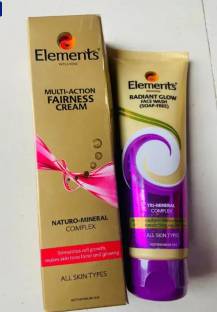 Element MULTI ACTION COMPLEXION CREAM AND RADIANT GLOW FACEWASH COMBO