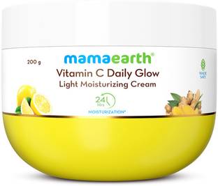Mamaearth Vitamin C Daily Glow Light Moisturizing Cream with Vitamin-C and Turmeric