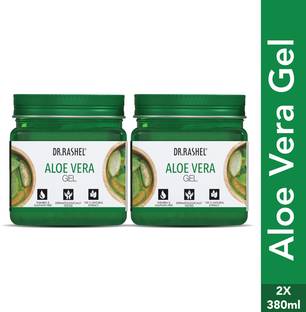 DR.RASHEL Aloe Vera Gel with 100% Natural Extracts | Soothes & Hydrates Skin (Pack of 2)