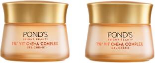 POND's Bright Beauty 1% Vit C+E+A Gel Crème 50gm Pack of 2
