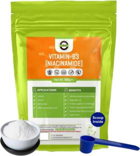 Oroots VITAMIN B3 (NIACINAMIDE) POWDER-100gm for Moisturizer, lotions etc.