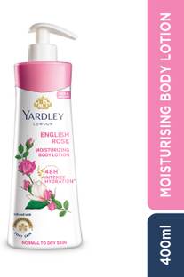 Yardley London English Rose Moisturizing Hand & Body Lotion With Rose & Geranium Oil