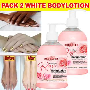 Regolith Rose Body Lotion Hydration with Deep Moisture Serum For Men & Women