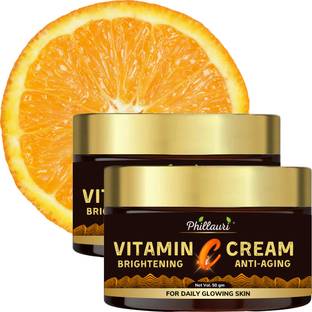 Phillauri Vitamin C Cream for Skin Whitening Brightening and Hyperpigmentation