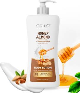 Odilo Honey & Almonds Advanced Nourishing Body Lotion, Normal to Dry skin