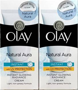 OLAY Natural Aura Instant glowing Radiance Cream (40×2)