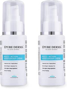 EPURE DERMA Multi- Action Moisturizer Crème| All Skin Types | For Men & Women (50g x 2)
