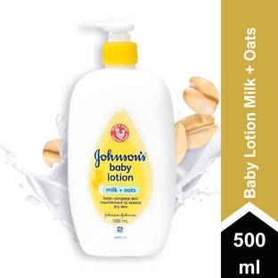 JOHNSON'S Baby Lotion Milk + Oats