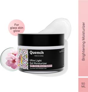 Quench Ultra Light Gel Moisturizer with 2% Niacinamide | Brightens Skin | Oil-Free