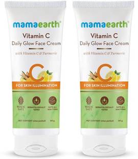 Mamaearth Daily Glow Face Cream With Vitamin C & Turmeric for Skin Illumination