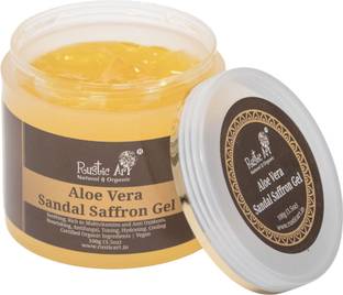 RUSTIC ART Aloe Vera Sandal Saffron Gel