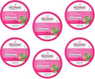 Eloway Moisturising Cold Cream with Aloe Vera & Cucumber | SPF 15 | For All Skin Types