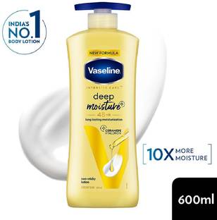Vaseline Deep Moisture Body Lotion | For Cushion Soft Skin| With Ceramides Hyaluron