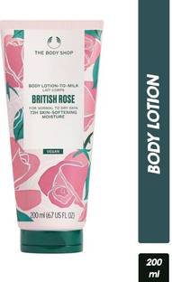 Body Shop British Rose Body Lotion For Normal To Dry Skin