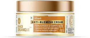 khadi ORGANIQUE Anti Blemish cream Fenugreek & Grapseed