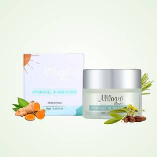 Milagro Beauty Hydrogel Sunblock Long Lasting Moisturizer, Make-up Primer - SPF