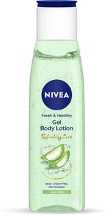 NIVEA Aloe Vera Gel Body lotion, 24H hydration, Non-Sticky & fast absorbing,