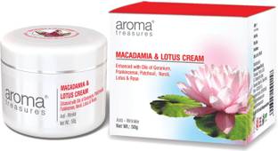 AROMA TREASURES Macadamia & Lotus Cream 50 gm