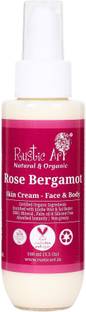 RUSTIC ART Rose Bergamot Skin Cream - Face & Body