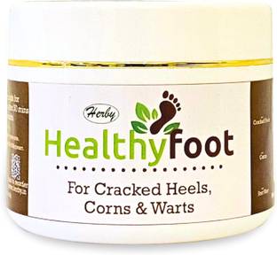Herby Foot Gel for Rough, Dry & Cracked Heel -Corns & Warts, Organic & Skin friendly