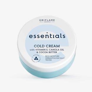 Oriflame Essential Cold Cream with Vitamin E, Canola Oil and Cocoa Butter ( Pack of 1)
