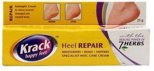 krack Happy Feet, Specialist Heel Repair Cream, Soft Smooth Feet in 5 Days (25G)