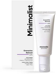 Minimalist 2% Retinoid Anti Aging Night Cream For Wrinkles & Fine Lines